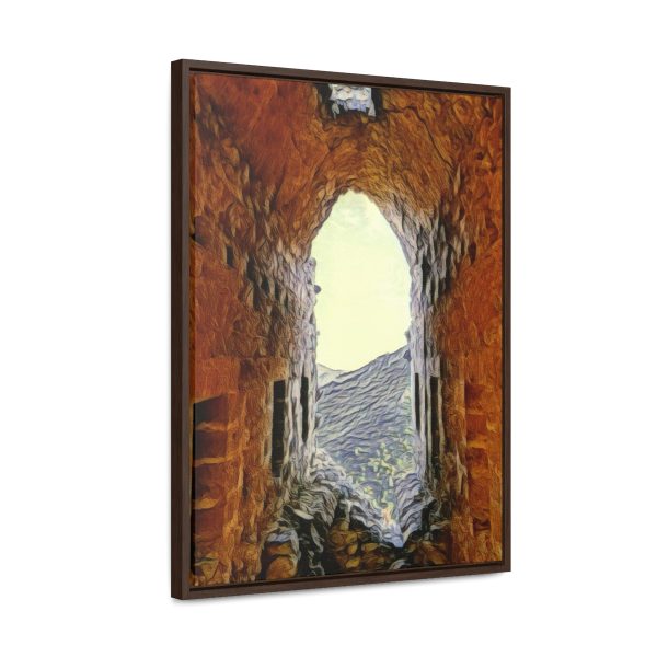 wall art enhanced image of a view from a old church room