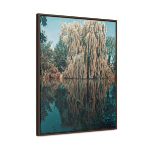 Nature Tree Art | Enfield Art | Beautiful Wall Piece with strong wooden frame side facing solo image